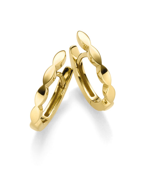 trelox Creolen aus 333er Gold – Eleganter Ohrschmuck