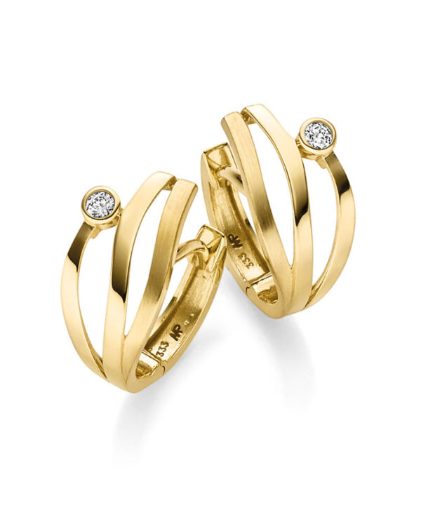 trelox Creolen aus 333er Gold – Zeitloser Goldschmuck
